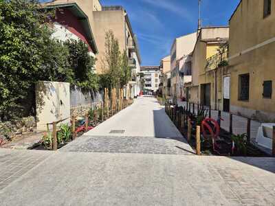 Derniers travaux � Sanary avant les vacances de printemps